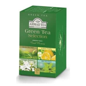 Ahmad Assorted Green Tea (4 Flavors)