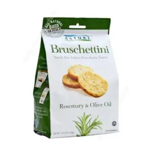 Asturi Bruschettini W/Rosemary and Olive Oil