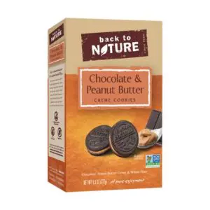 Back to Nature Cookies Peanut Butter & Chocolate Creme