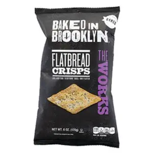 Baked In Brooklyn The Works (Everything) Flatbread Crisps