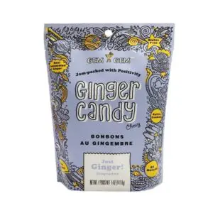 Barefood Gem Gem Chewy Ginger Candy - Original (Large)