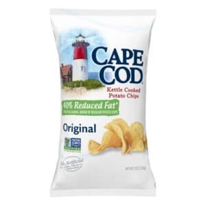 Cape Cod kettle Potato Chips Original Reduced Fat(8/5oz)