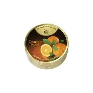 Cavendish & Harvey Orange Fruit Tins
