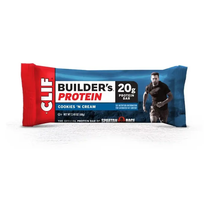 Clif Builder's Cookies & Cream 1 Clif Builder's Cookies & Cream