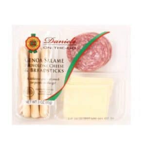 Daniele (On The Go) Genoa Provolone Beef Stick Snack Pack #20091