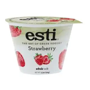 Esti Greek Yogurt Whole Milk Strawberry