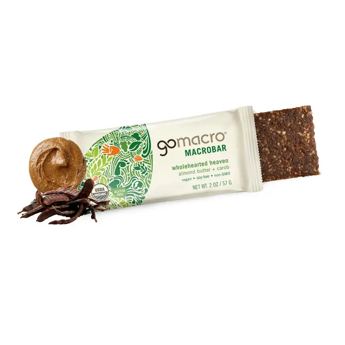 Go Macro Bar Almond Butter & Carob 1 Go Macro Bar Almond Butter & Carob