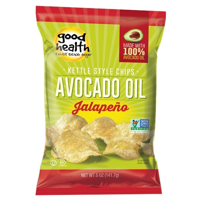 Good Health Avocado Oil Potato Chips Jalapeno Wholesome Fresh