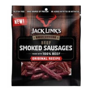 Jack Links Smoked Beef Sausages Original (8/4.00 oz)