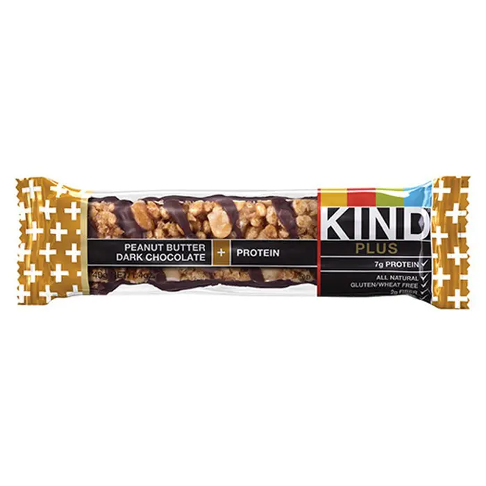 Kind Plus Peanut Butter Dark Chocolate + Protein 1 Kind Plus Peanut Butter Dark Chocolate + Protein
