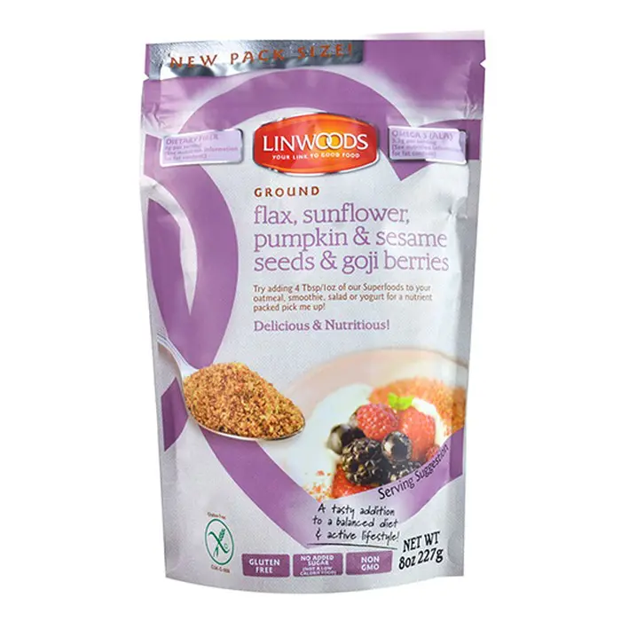 Linwoods Flaxseed,Sunflower,Pumpkin,Sesame Seeds & Goji Berries - 8 Linwoods Flaxseed,Sunflower,Pumpkin,Sesame Seeds & Goji Berries - 8.00oz
