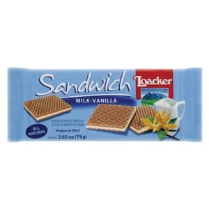Loacker Wafers Family Snacks Milk *18bags*