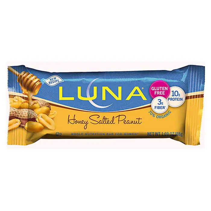 Luna Bar Honey Salted Peanut 1 Luna Bar Honey Salted Peanut