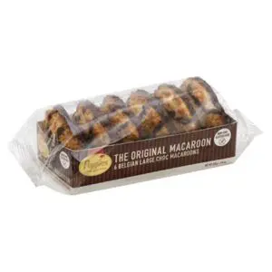 Poppies Belgian Coconut Macaroons Chocolate 6ct