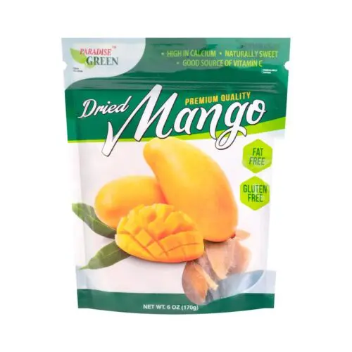 Paradise Green  Dried Yellow Mango