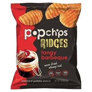 Popchips Potato Ridges Small Tangy BBQ