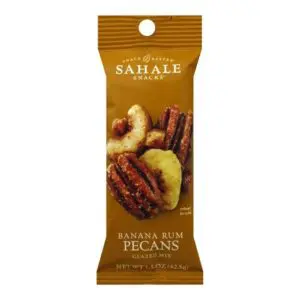 Sahale Grab & Go Banana Rum Pecans Glazed Mix