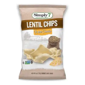 Simply 7 Lentil Chips White