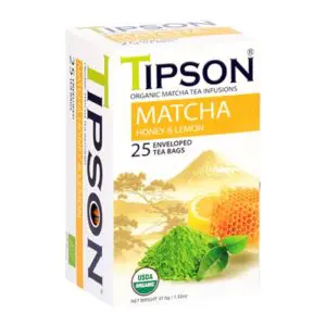 Tipson Org. Matcha Tea  Honey & Lemon