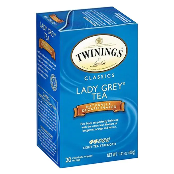 Twining Tea Decaf Lady Grey 6/20ct 1 Twining Tea Decaf Lady Grey 6/20ct